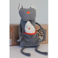 Doudou bio 'chat'