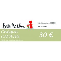 Chèque cadeau 30€ 