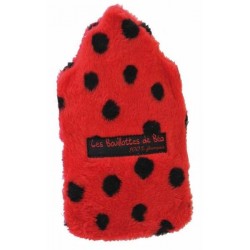 Bouillotte 'Coccinelle' en fourrure