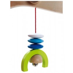Portique d'activités en bois 