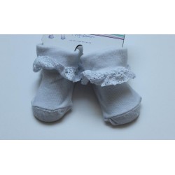 Chaussettes blanches bébé...