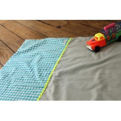 Plaid ZZZ Vichy turquoise  nanana 