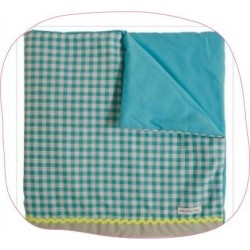 Plaid ZZZ Vichy turquoise  nanana 