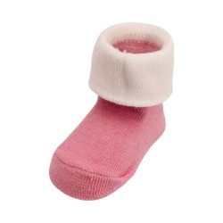 Paire de chaussettes 'Naissance' rose 