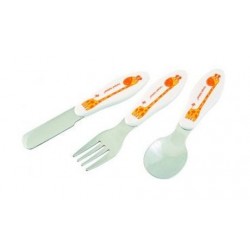 Set de couverts en inox 'girafe'
