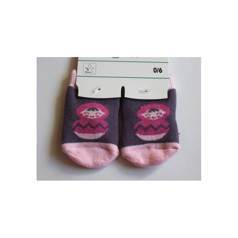 Petites chaussettes motif &#039;Poupée&#039;