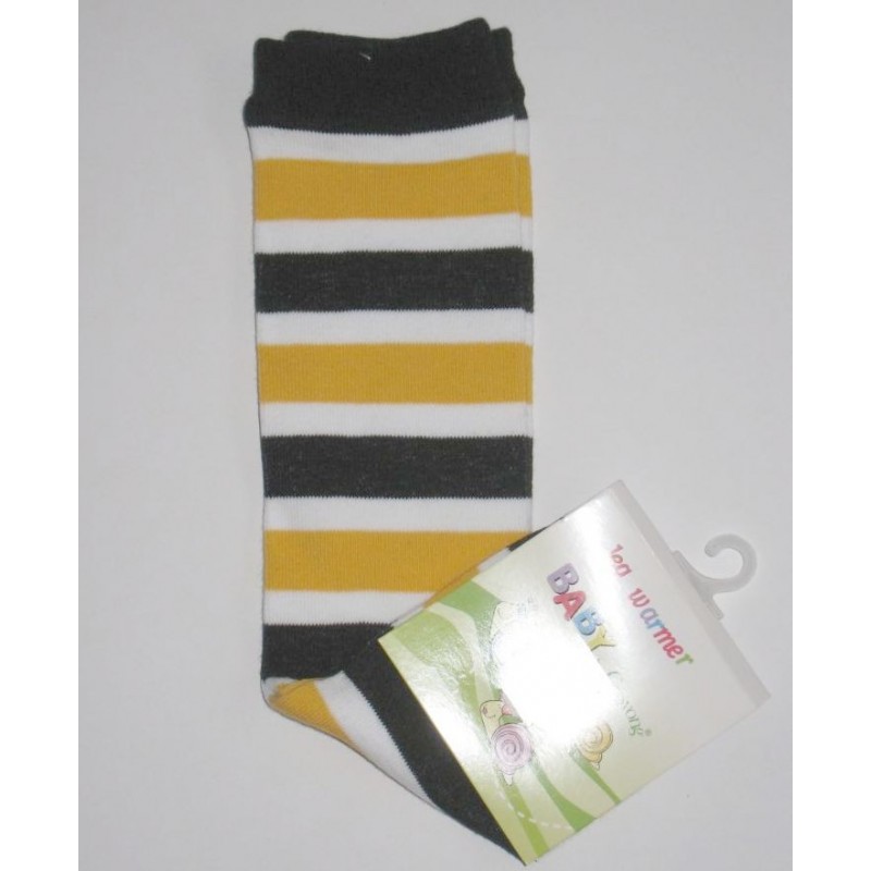Jambières Enfant-Babylegs rayées jaune et noir Jambières Enfant-Babylegs rayées jaune et noir