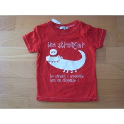 Tee-shirt rouge  18 mois