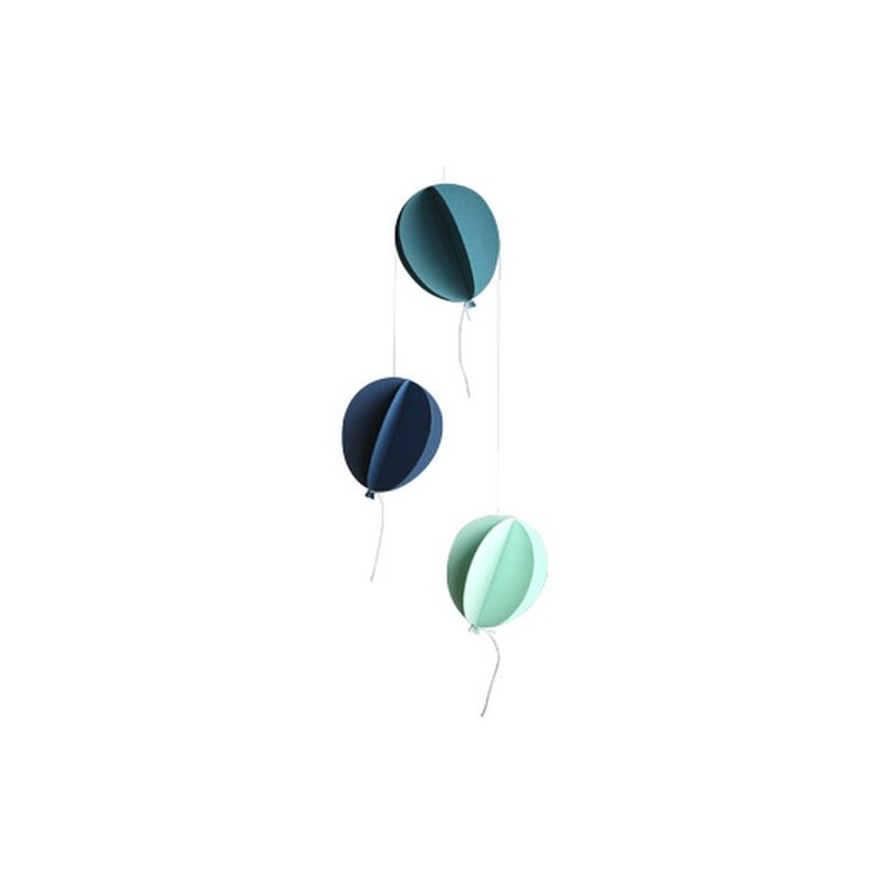 Mobile ballons bleus 'Tivoli' Mobile ballons bleus 'Tivoli'