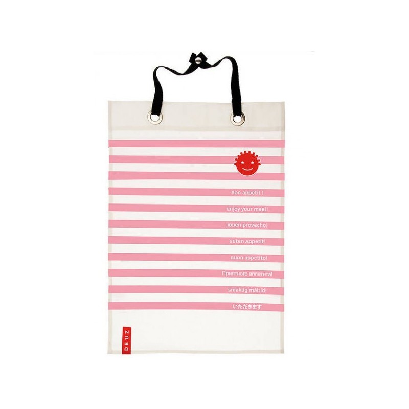 Grand bavoir, serviette de table en rose Grand bavoir, serviette de table en rose