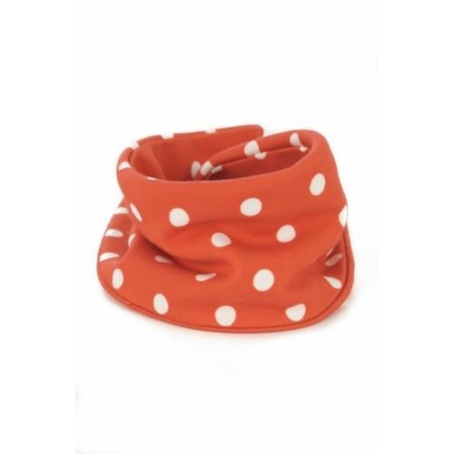 Protège cou rouge à pois...