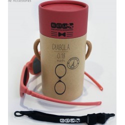 Lunettes de soleil 'Diabola' Corail