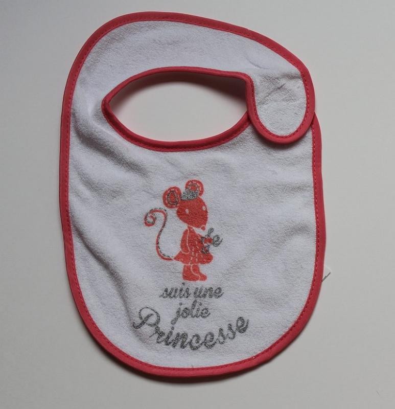 Bavoir naissance Princesse