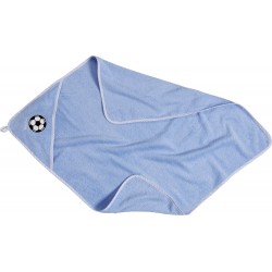 Cape de bain bleu clair