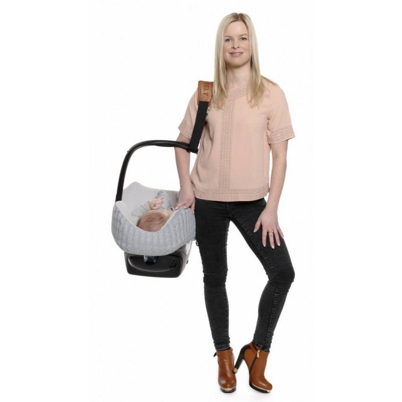 Sangle de portage pour siège auto 0+ Noir Cocobelt