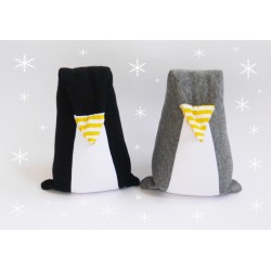 Doudou Pingouin en coton 