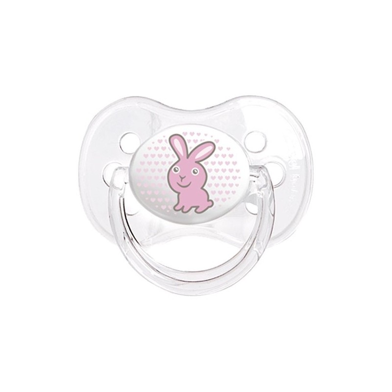 Sucette orthodontique  motif: lapin taille: C