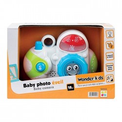 Appareil photo lumineux et sonore pour enfant