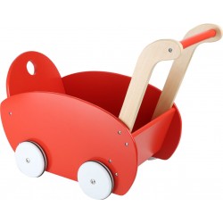 Landau en bois pour poupées