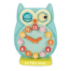 Horloge Hibou Clin d'Oeil Jouet en bois