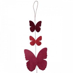 Guirlande 'Papillon' Rose