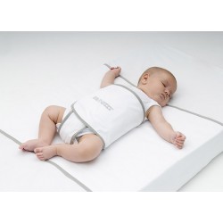 Cale Bebe Blanc Gris 0 A 9 Mois Cale Bebe Blanc Gris 0 A 9 Mois