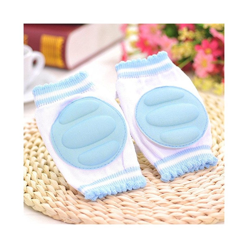 Genouilleres Pour Bebe Bleu Ciel