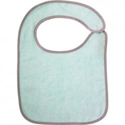 Bavoir uni vert