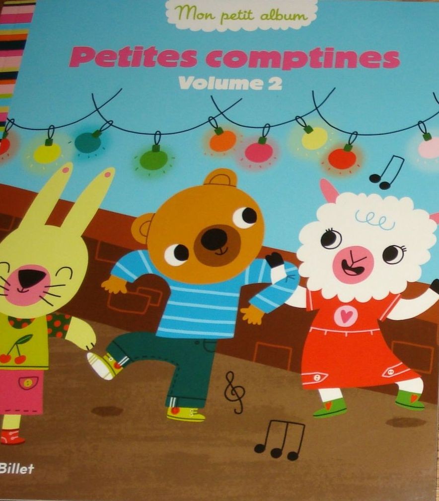 Livre 'Petites comptines...