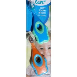 2 Brosses à dents + anneaux de dentition bébé