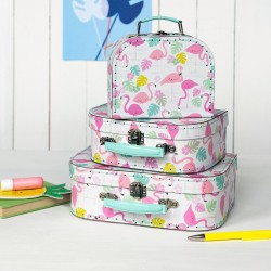 Set de 3 Valisettes Flamingo Bay 