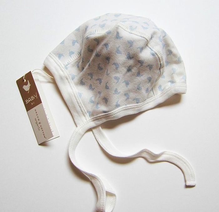 Bonnet bleu pour bébé