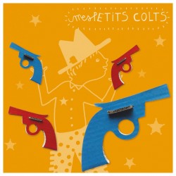 Mes petits colts- Lot de 4 (bleu et rouge) 