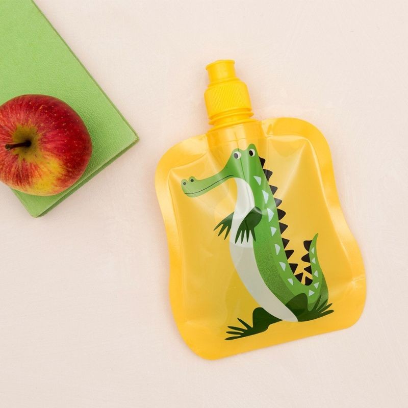 Gourde souple pour compote et purée Modèle FRAISE