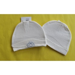 Bonnet de naissance beige 0-6 mois 