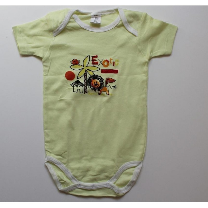 Body vert pâle à motif 24 mois Body vert pâle à motif 24 mois