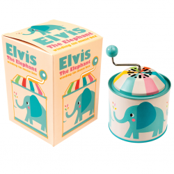 Boite à musique Elvis L'Eléphant 