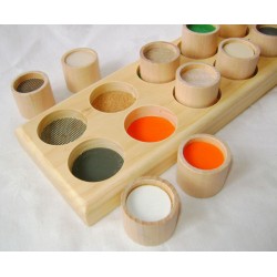 Mémo tactile En bois