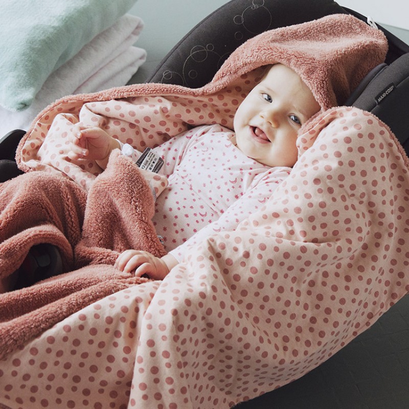 Couverture Rose Nid Dange Gigoteuse Baby Sac Polaire Velours Polaire