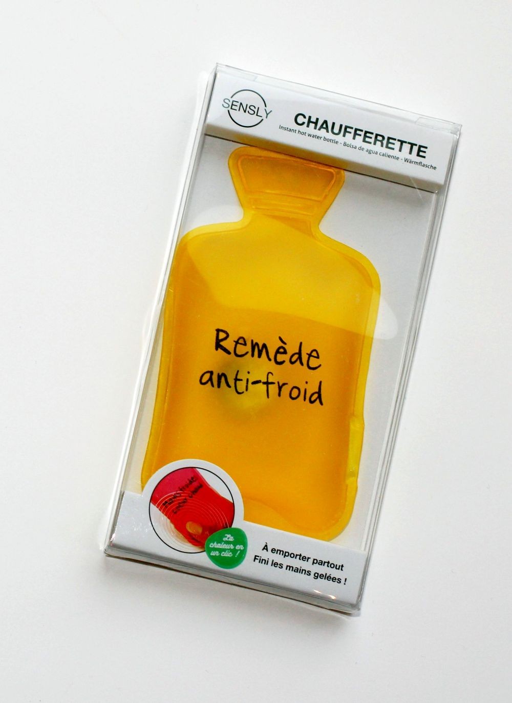 chaufferette de poche remede anti froid