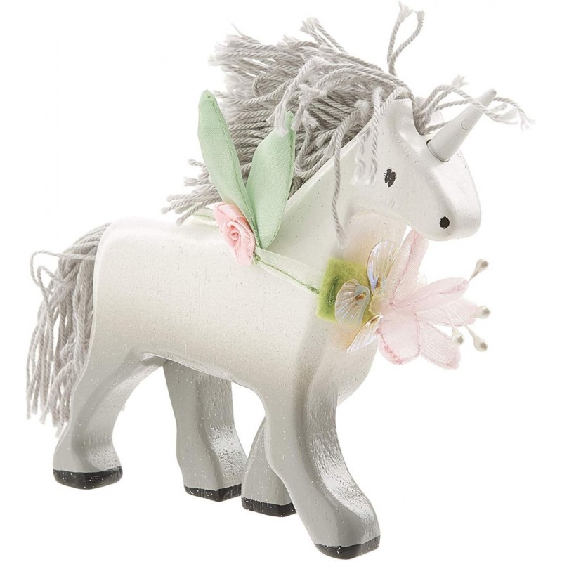 LICORNE EN BOIS MARQUE