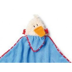 Doudou bleu 'canard' 