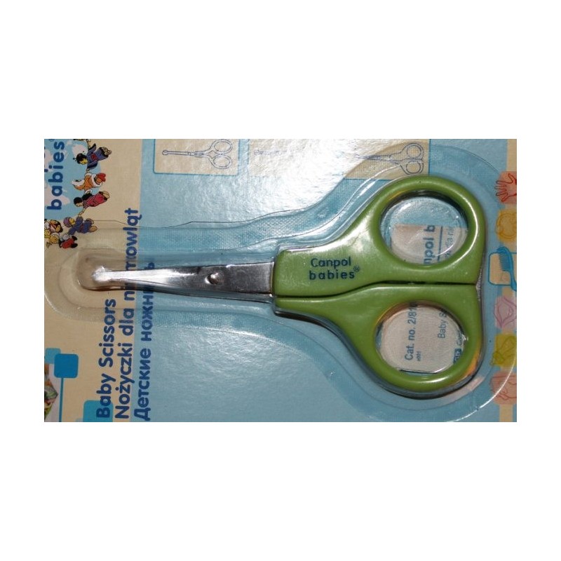 Ciseaux à ongles pour bébé- vert Ciseaux à ongles pour bébé- vert