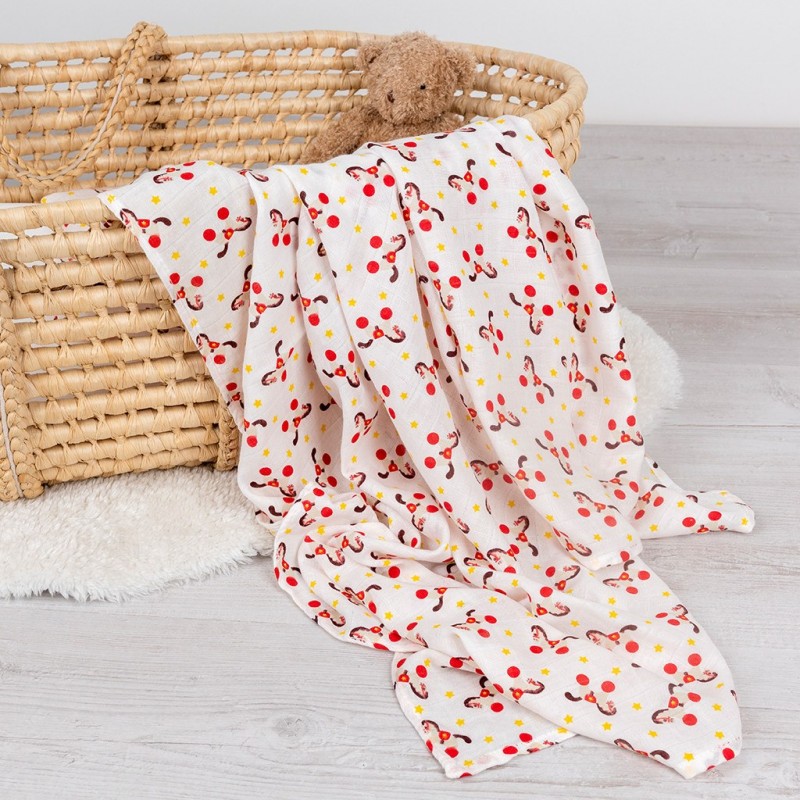 Maxi lange Charlie Cheval en coton et bambou Maxi lange Charlie Cheval en coton et bambou