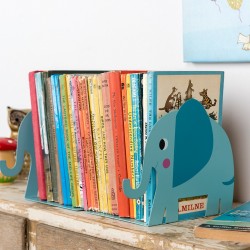 Ensemble de 2 Serres livres Elvis l'Eléphant 