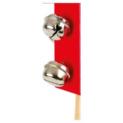 Support rouge à grelots 