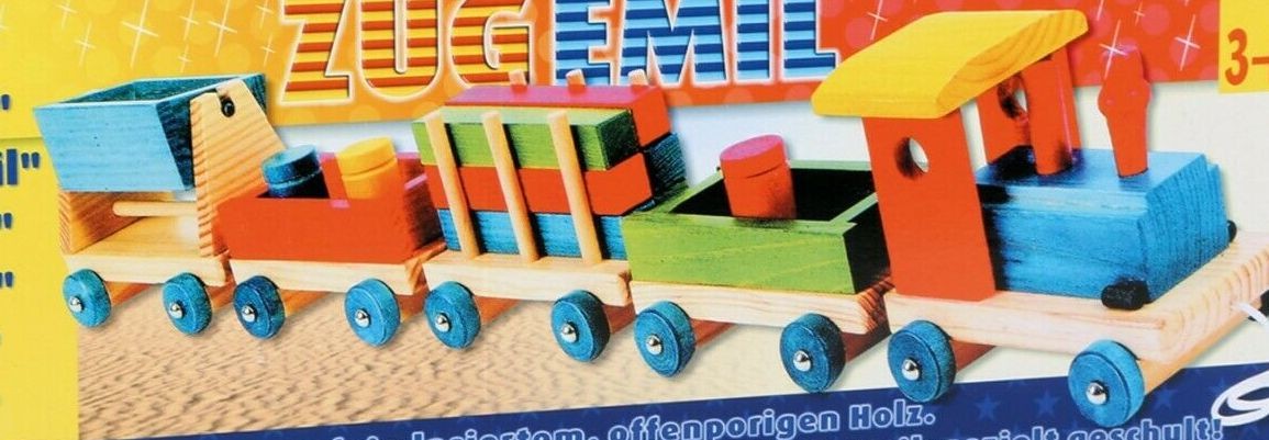 Train en bois "Emile"