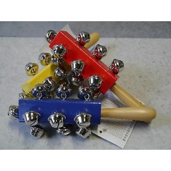 Support bleu à grelots 