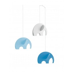 Mobile Olephants bleus 