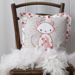 Coussin Cat 'chat'